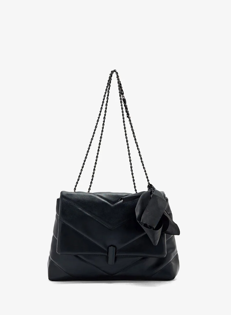 ELLA quilted shoulder bag