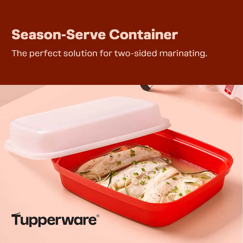 Tupperware Season-Serve Marinating Container - Dishwasher Safe & BPA Free Container (2.9 L/12.5 Cups) - Image 2