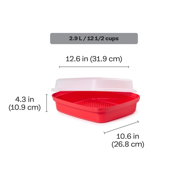 Tupperware Season-Serve Marinating Container - Dishwasher Safe & BPA Free Container (2.9 L/12.5 Cups) - Image 3