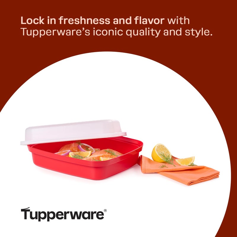 Tupperware Season-Serve Marinating Container - Dishwasher Safe & BPA Free Container (2.9 L/12.5 Cups) - Image 5