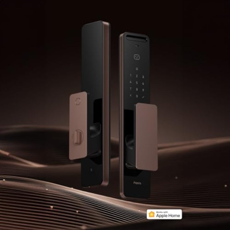 قفل الباب الذكي D200i، التعرف على الوجه الآمن ثلاثي الأبعاد، NFC، رموز PIN، دعم مفتاح Apple Home - الإصدار العالمي - Image 4