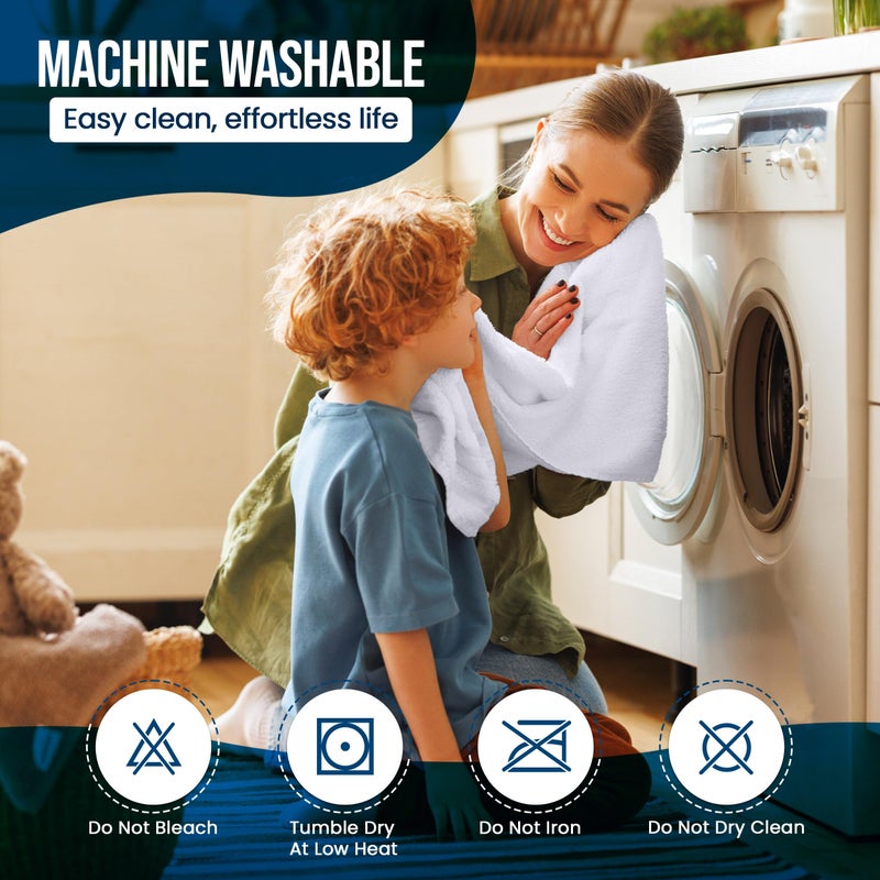 Utopia Bedding Waterproof Mattress Protector Full Size, Premium Terry Mattress Cover 200 GSM, Breathable, Fitted Style with Stretchable Pockets (White) - Image 5