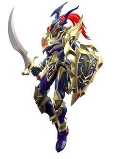 Bandai - Model Kit Anime: Yu-Gi-Oh! - Black Luster Soldier