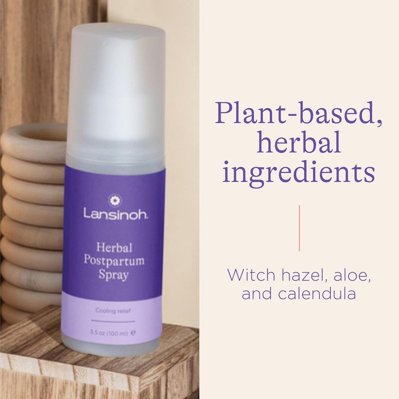 Lansinoh Lansinoh Herbal Perineal Spray Postpartum Essentials 35 Ounces - Image 3