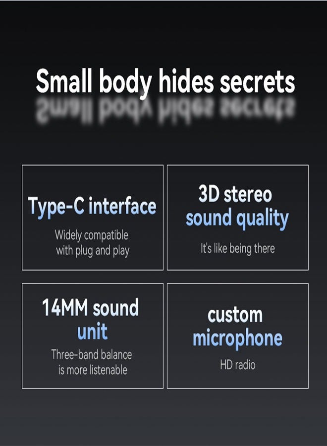 Yesido TYPE-C Metal Wired Headphones For IPhone 15/15 Plus/15 Pro/15 Pro Max, Samsung S23/S23 Ultra, S22/S22 Ultra, S21, A04, Redmi Note 12/12 Pro, Oneplus. - Image 3