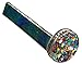 J Devlin Glass Art J Devlin Kal 106 Green Stained Glass Kaleidoscope with Two Wheels Gift for Dad Fathers Day - Image 2