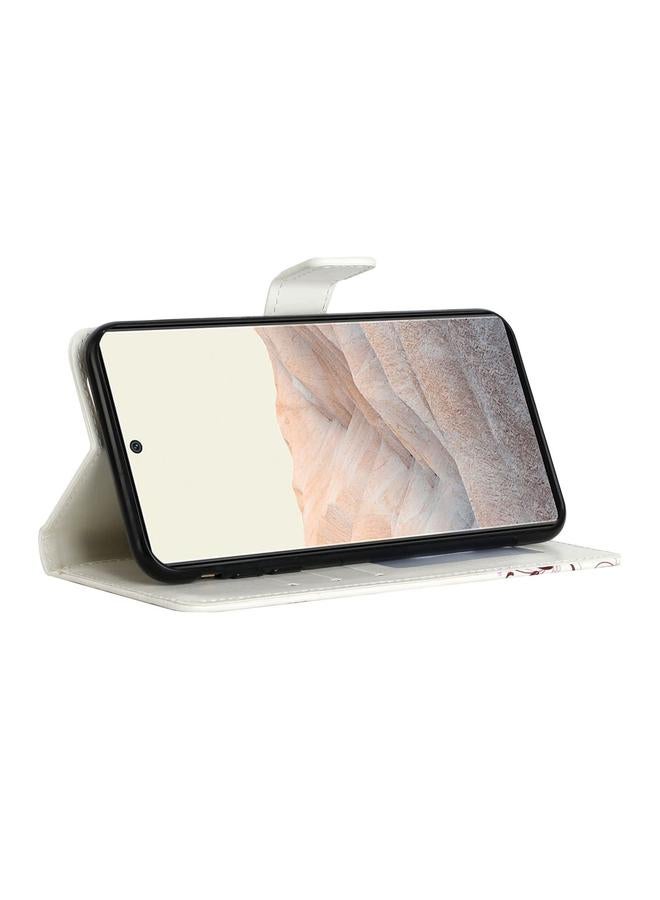 S-TOP Case For Google Pixel 6 Oil Embossed 3D Drawing Leather Phone Case - Image 5