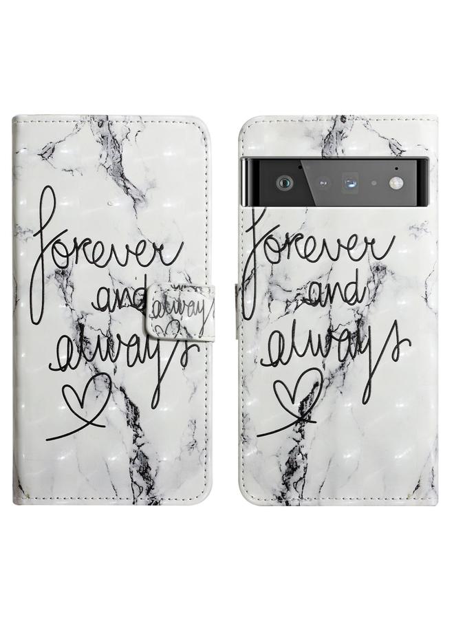 S-TOP Case For Google Pixel 6 Oil Embossed 3D Drawing Leather Phone Case - Image 1