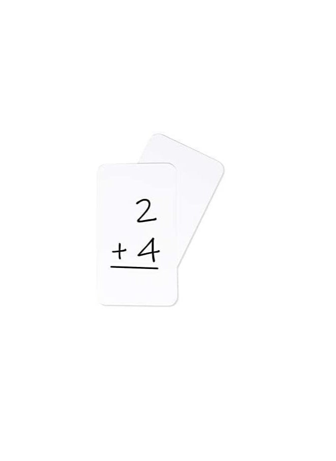Premify 100pcs Blank Cards, 250 GSM Premium Plain White Kraft Paper Cards 9 x 5 cm", Use These DIY Note Cards For Learning, Playing, Planner, Greeting, Business or Index Card Etc  - Image 3