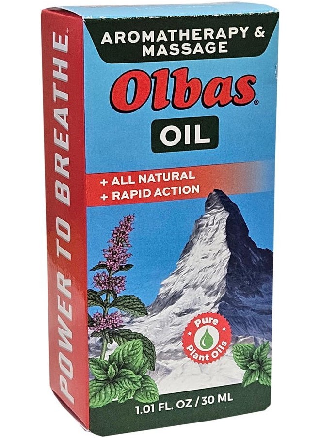 Olbas OLBAS Massage and Aromatherapy Oil, 1.01 FZ  - Image 2