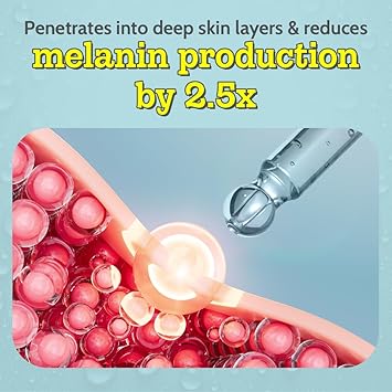 Chemist At Play 10 Vitamin C Face Serum Brightens Gives Glow Fades Dark Spots Treats Hyperpigmentation Balances Melanin Production Ethyl Ascorbic Acid Glucosamine For All Skin Types 30ml - Image 4