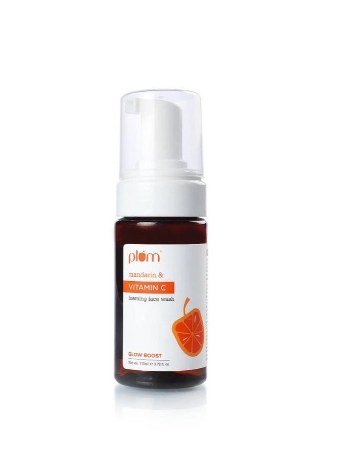 Plum 1.5% Vitamin C Foaming Face Wash 110ml - Image 1