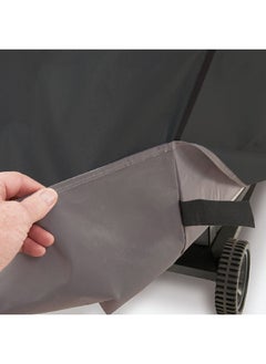 Broil King Hook and Loop Closure Weather-Resistant Polyester Grill Cover Black 58 Inch  - Image 2