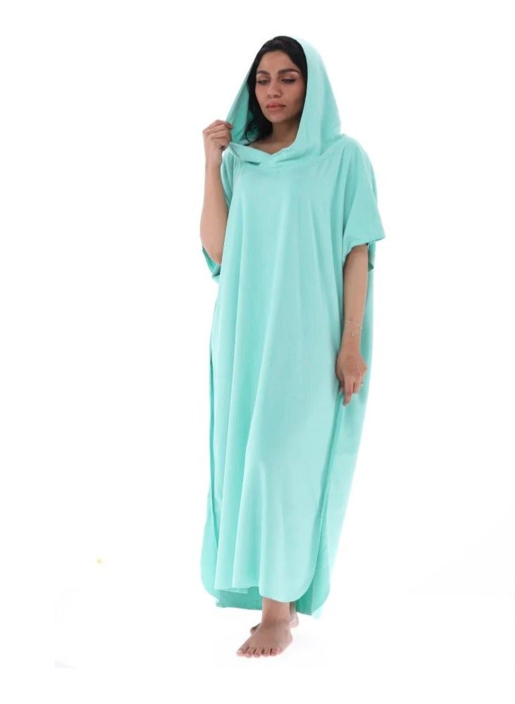 RJ RJ Turquoise Bathrobe - Image 1