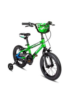 Spartan Street Racer Kids' Bike (14 in, Green Chrome) - pzsku/Z8920FA48BCAB91252201Z/45/_/1730628979/6d1aafe8-d979-4aac-a9c8-07a3ea9ddf49