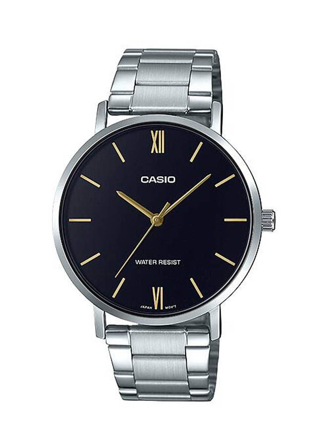 CASIO Stainless Steel Analog Watch MTP-VT01D-1BUDF - Image 1