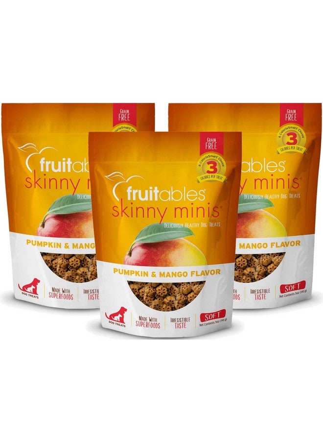 حلوى صغيرة للكلاب بنكهة اليقطين والمانجو من Fruitables، 5 أونصات - Image 1