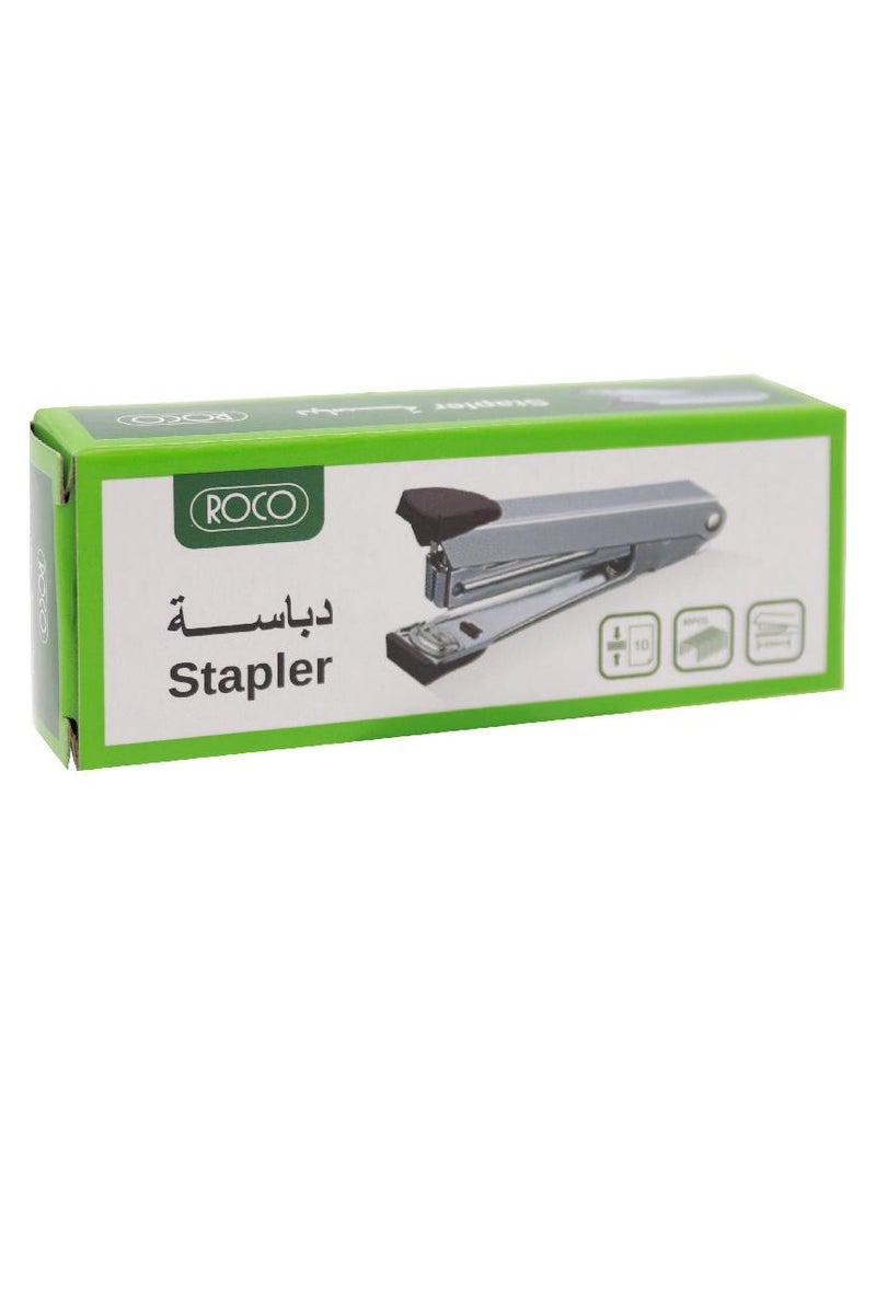 روكو دباسة مكتبية - صغيرة حتى 10 ورقات بوزن 80 جم · فضي - Image 1