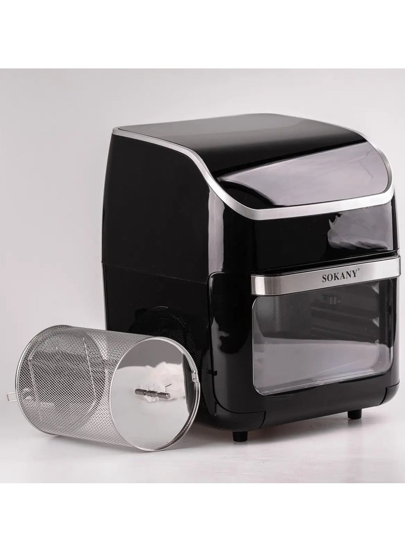 سوكاني SOKANY SK-ZG-8039 مقلاة هوائية كهربائية مع حماية من الحرارة الزائدة، مقلاة هوائية مع التحكم باللمس 12 لتر (2500 واط) - Image 4