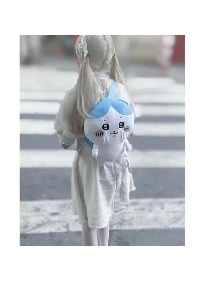 general Anime cartoon Chiikawa plush doll backpack Kawaii Lolita JK ladies bag birthday gift - Image 5