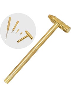 THE RADHA MADHAV THE RADHA MADHAV Portable Screwdriver Set Mini Hidden Multi Functional 5 in 1 Small Metal Hammer Multi Functional Multi Tool Metal Portable Hammer Mini Hathodi  - Image 1
