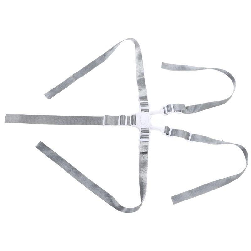 Fdit 5 Point Safety Harness Stroller Strap Baby Feeding Chair Belt Black - Image 3