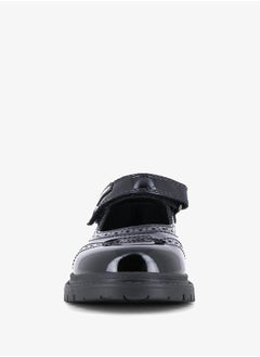 Pablosky Girls Solid Mary Jane Shoes with Hook and Loop Closure  - Image 3