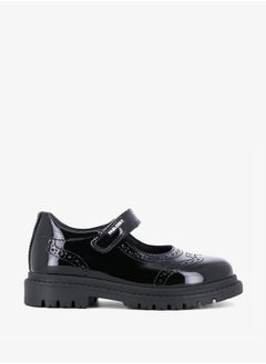 Pablosky Girls Solid Mary Jane Shoes with Hook and Loop Closure  - Image 1