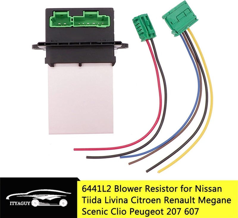 Yurefax Air Conditioning Blower Resistor for Multiple Car Models - Image 5