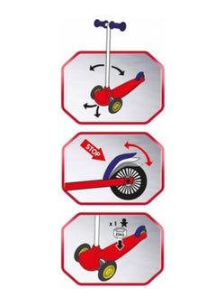 Smoby Smoby Disney Cars 3-Wheeled Twist Scooter  - Image 3
