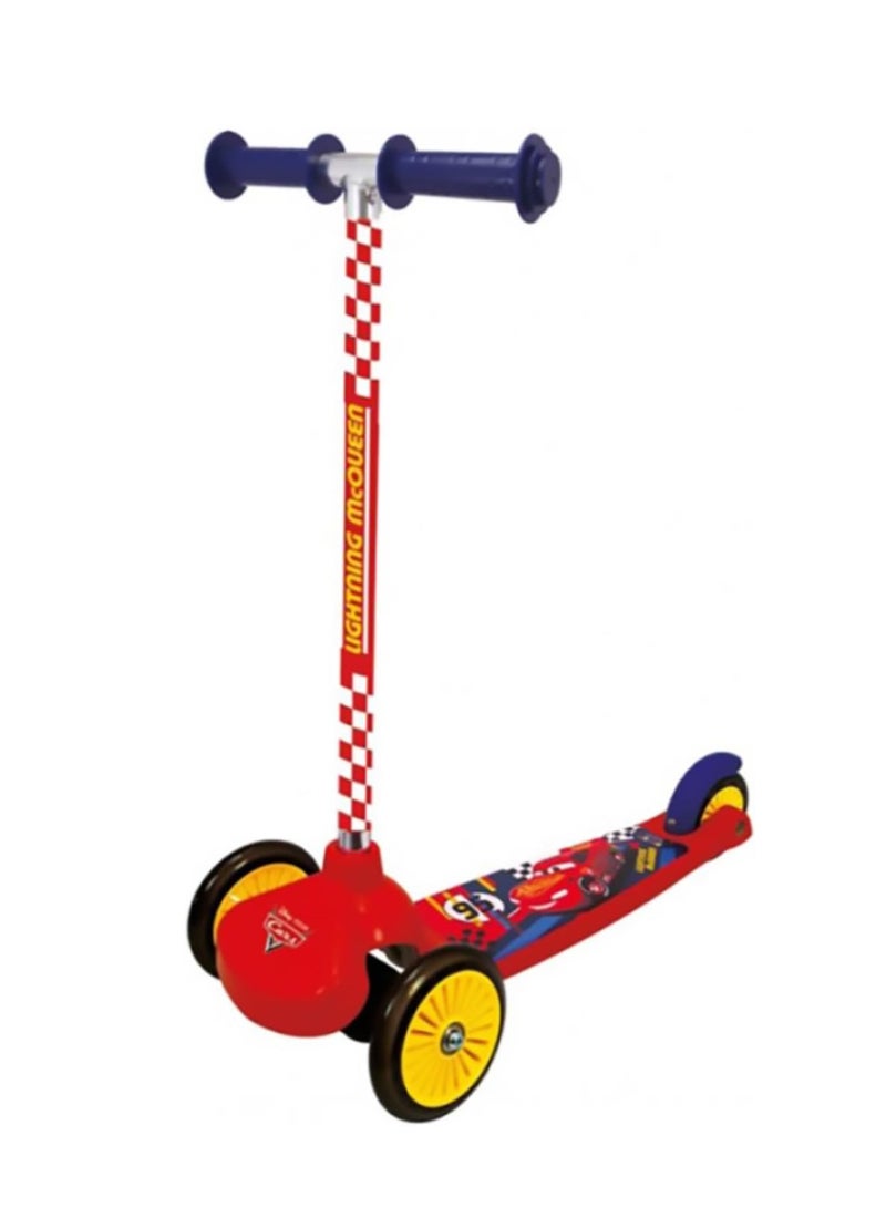 Smoby Disney Cars 3-Wheeled Twist Scooter - Image 1