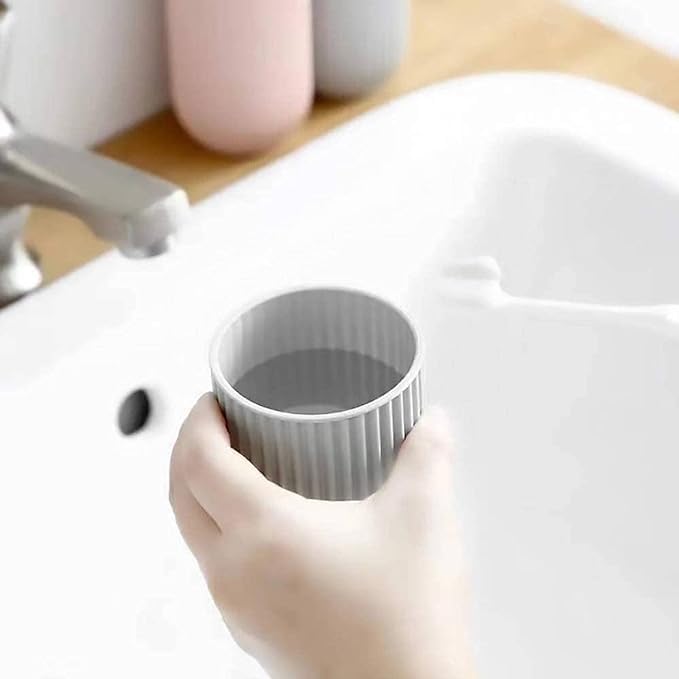 IF13 Toothbrush Holder for Bathroom Capsule Shape Travel Toothbrush Case Cover Portable Storage Box (Multicolor) - Image 4