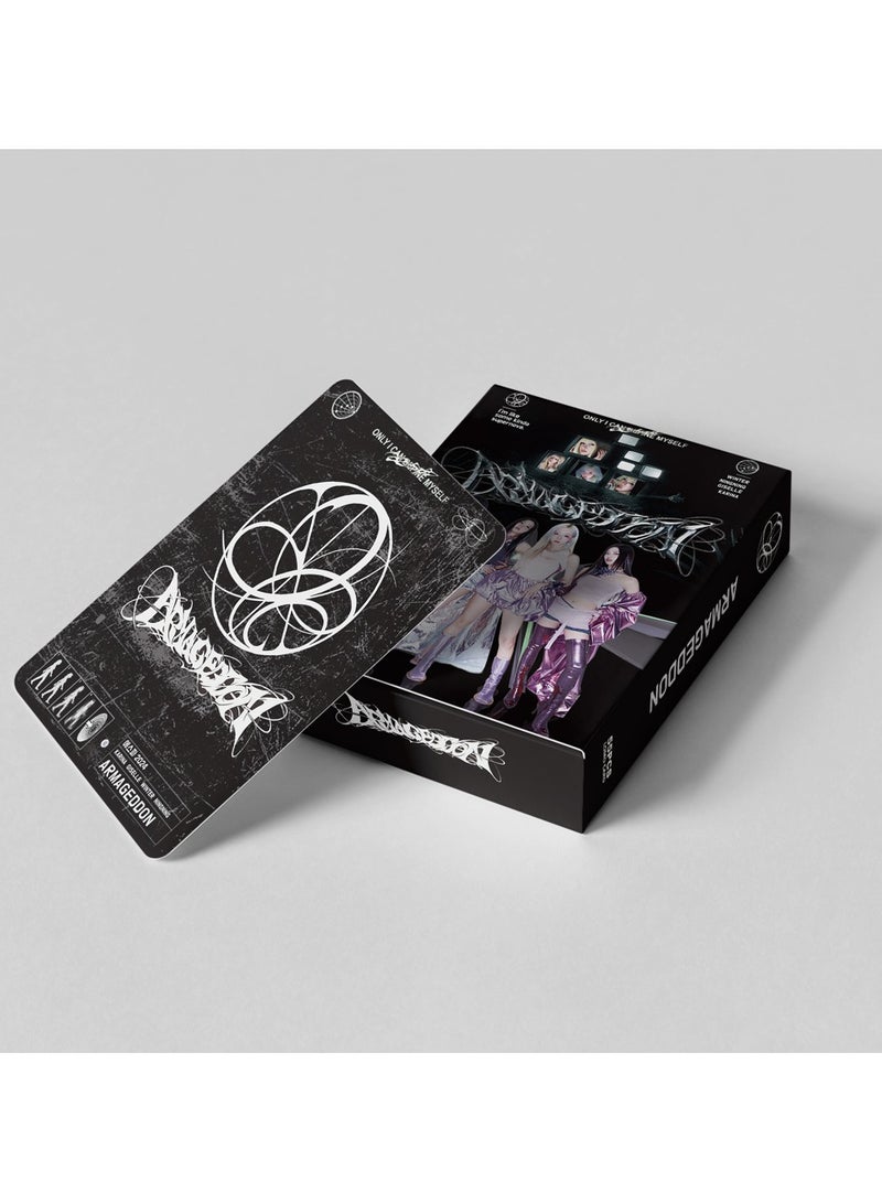 Generic K-POP 55Pcs AESPA Armageddon LOMO Cards Mini PhotoCards 2025  Members Collectors Supernova Poster Scrapbooking Merch  - Image 3
