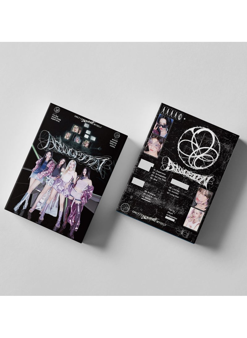 Generic K-POP 55Pcs AESPA Armageddon LOMO Cards Mini PhotoCards 2025  Members Collectors Supernova Poster Scrapbooking Merch  - Image 4