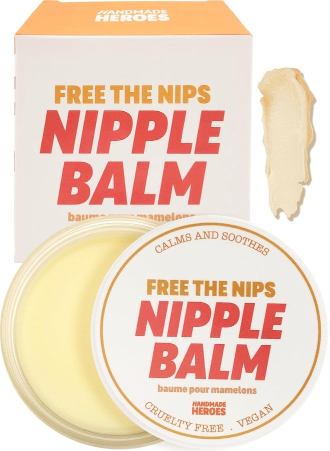 Handmade Heroes 100% Natural Nipple Cream Safe for Breastfeeding - Handmade Heroes Nipple Balm Breastfeeding Essentials Post Partum Essentials - Nipple Butter Sore Nipple Relief Breast Pump Lubricant - Image 1