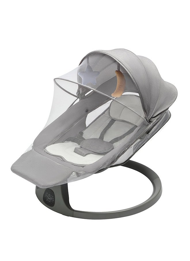 Multi-Functional Baby Swing Bassinet With Remote Control And Toys Electric Baby Rocking Chair Remote Control Swing With 5 Speeds, Footrest, Music Playing, Mosquito Net, Sunshade And Hanging Toys For Entertainment - pzsku/Z89223CB73681602608F0Z/45/_/1719909980/80c5a0a6-62c9-4e70-be3b-1a805c693c7b