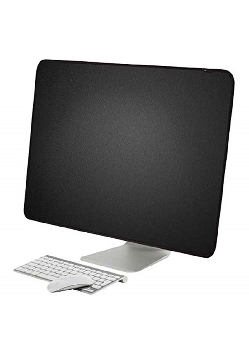 Computer Monitor Dust Cover Protector with Inner Soft Lining for Apple iMAc LCD Screen 21in Black Polyester  - Image 1