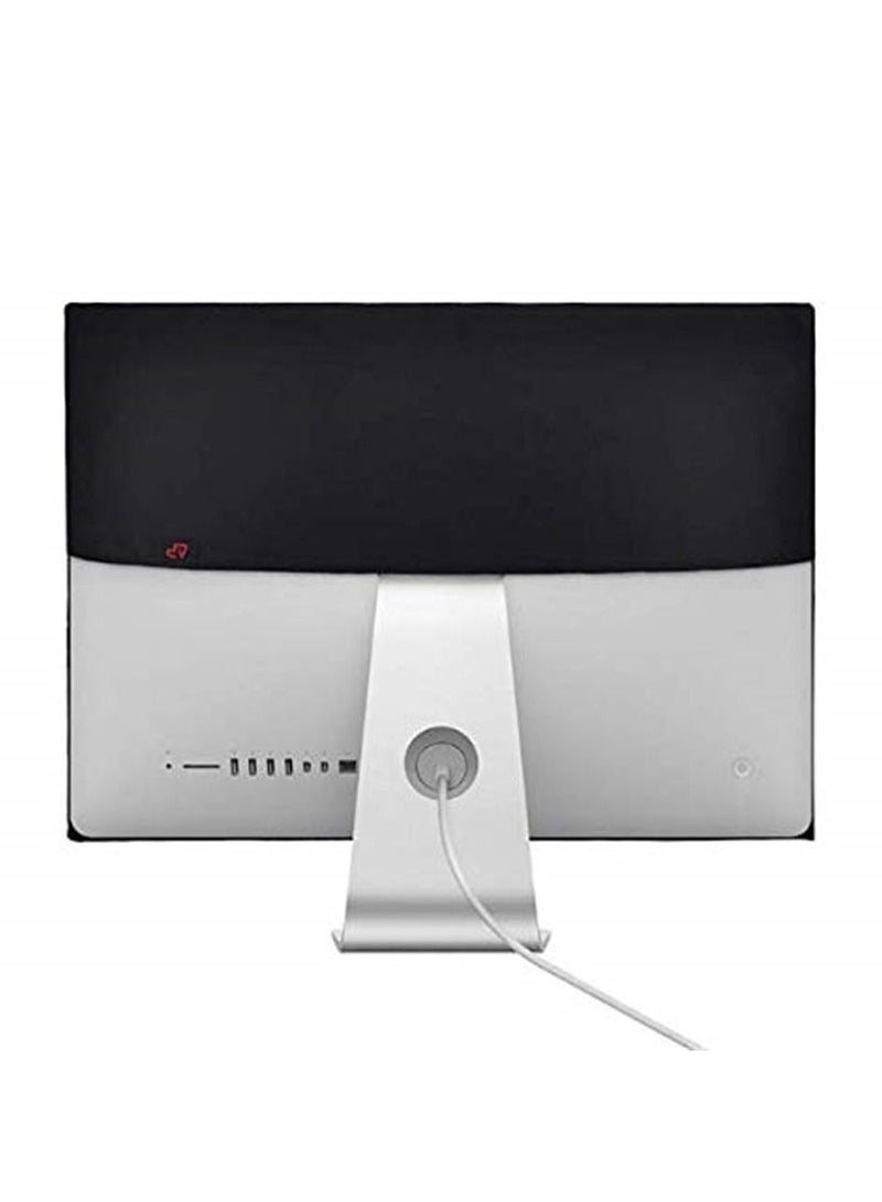 Computer Monitor Dust Cover Protector with Inner Soft Lining for Apple iMAc LCD Screen 21in Black Polyester  - Image 2