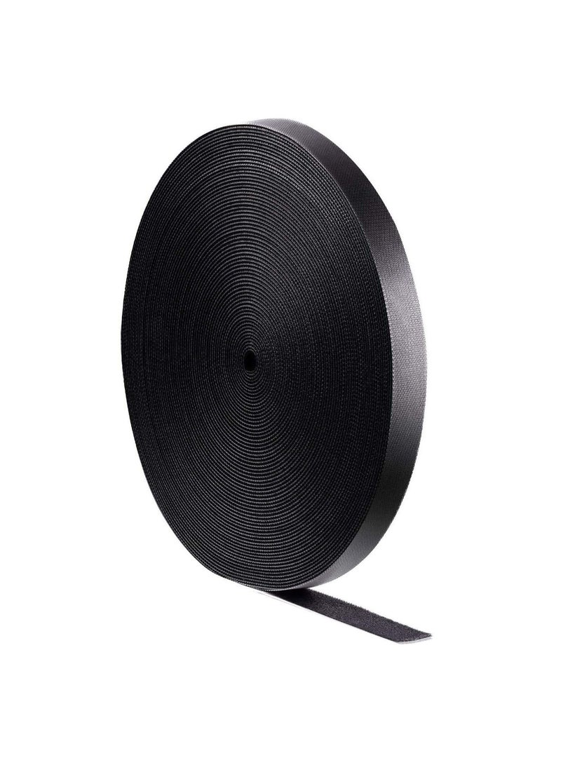 High Strength Extra Long Cable Management Reusable Cable Ties Velcro Straps 20 MM x 25 Meter Fastening Tape Sticky Hook & Loop Flexible Wire Cord Organiser  - Image 2
