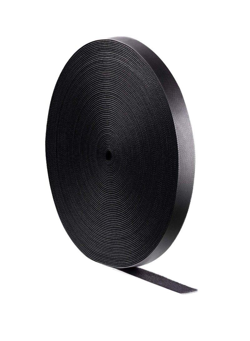 High Strength Extra Long Cable Management Reusable Cable Ties Velcro Straps 20 MM x 25 Meter Fastening Tape Sticky Hook & Loop Flexible Wire Cord Organiser  - Image 3