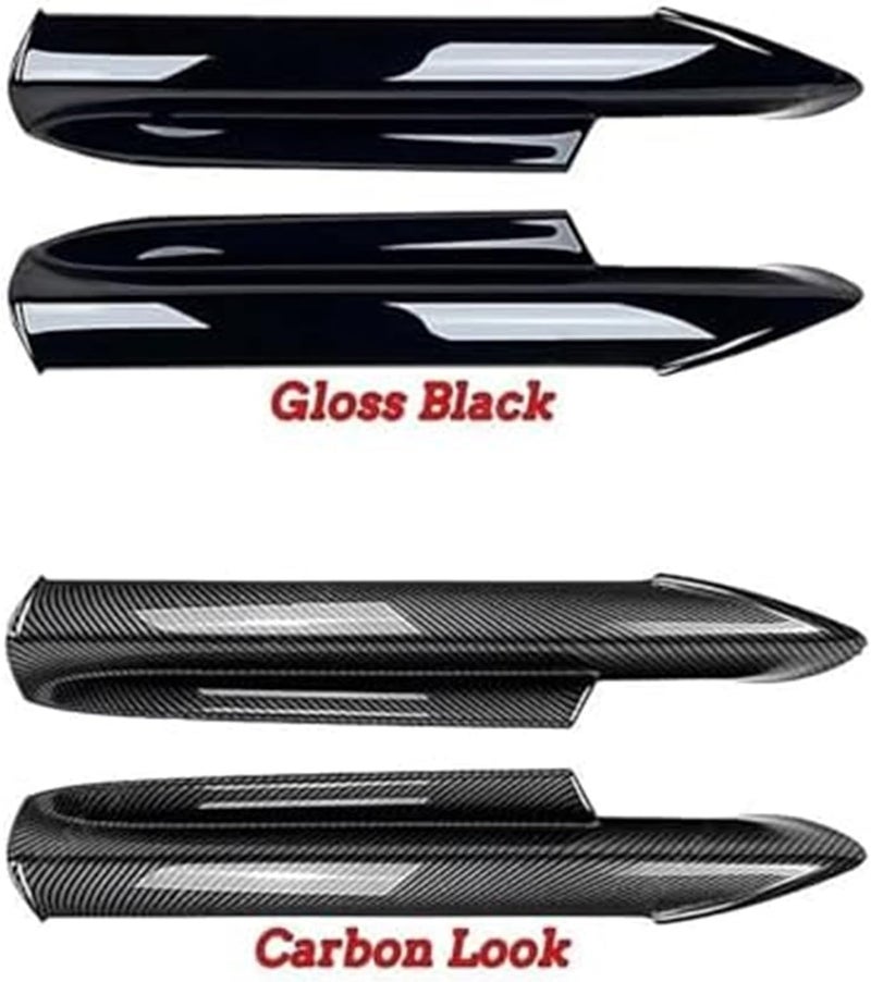 Wivplex Front Bumper Lip Splitter for BMW 3 Series E90 E91 - Image 2