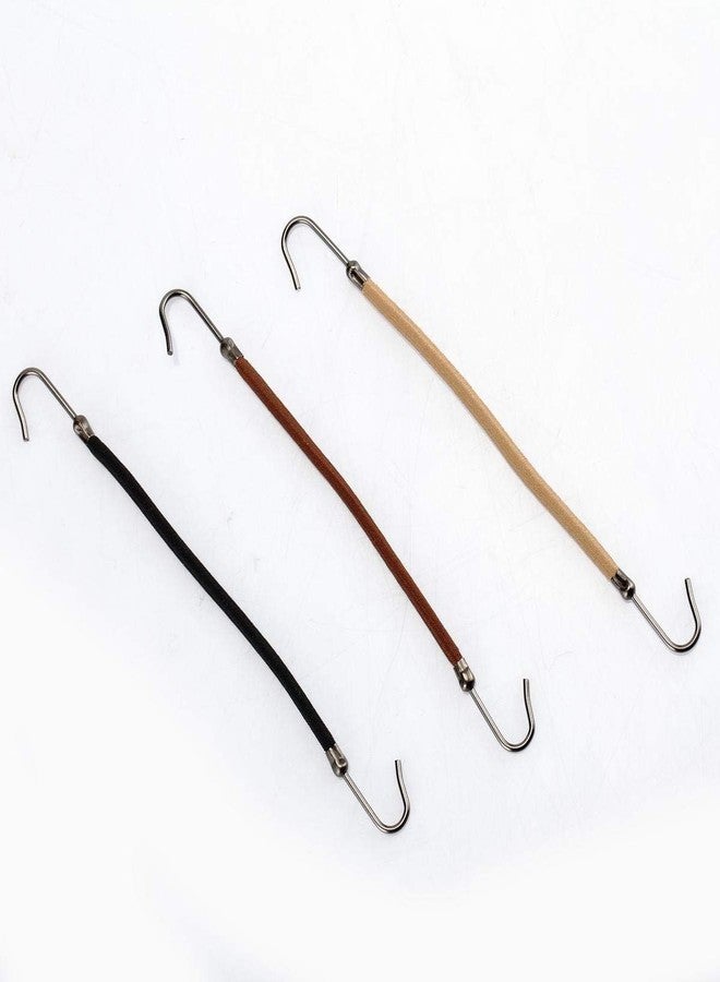 BinaryABC Ponytail Hooks Holder Bungee Bands,18Pcs - Image 4