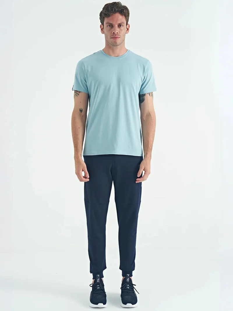 تومي لايف TOMMY Men's Cotton Elastane Crew Neck T-Shirt