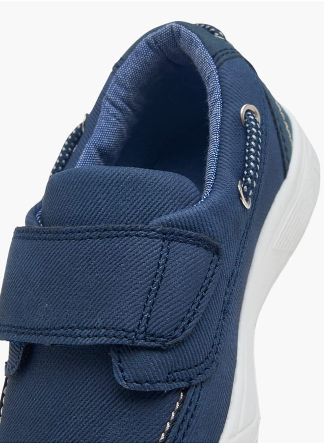 LBL by Shoexpress Boys Textured Shoes With Hook & Loop Closure  - Image 4