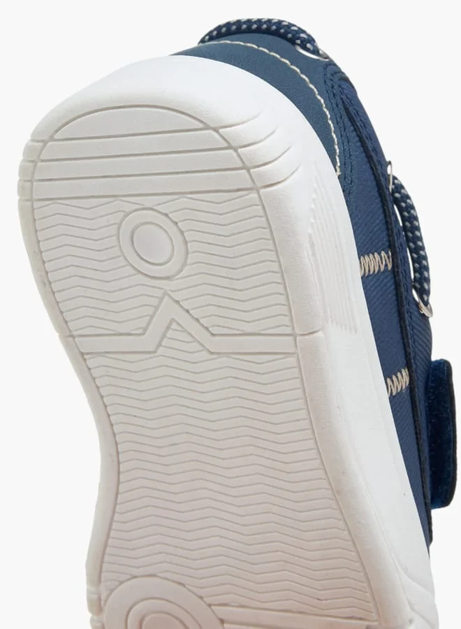 LBL by Shoexpress Boys Textured Shoes With Hook & Loop Closure