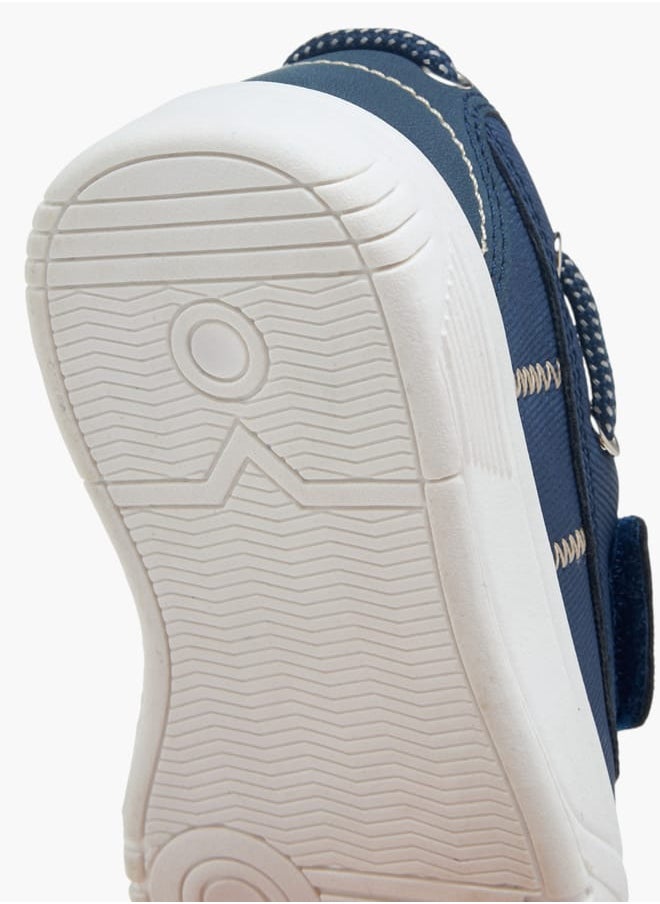 LBL by Shoexpress Boys Textured Shoes With Hook & Loop Closure  - Image 5