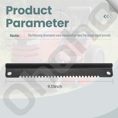 Ohoho 783-06988A Steering Rack Plate - by Ohoho - Compatible with MTD, Craftsman, Troy-Bilt Lawn Mower, with Steering Shaft Pinion Gear & Bushing, Replaces 753-11064A 783-07239A 75311064B 753-11064B - Image 2