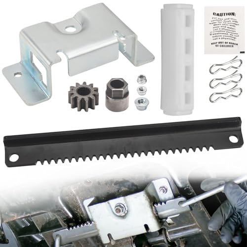 Ohoho 783-06988A Steering Rack Plate - by Ohoho - Compatible with MTD, Craftsman, Troy-Bilt Lawn Mower, with Steering Shaft Pinion Gear & Bushing, Replaces 753-11064A 783-07239A 75311064B 753-11064B - Image 1