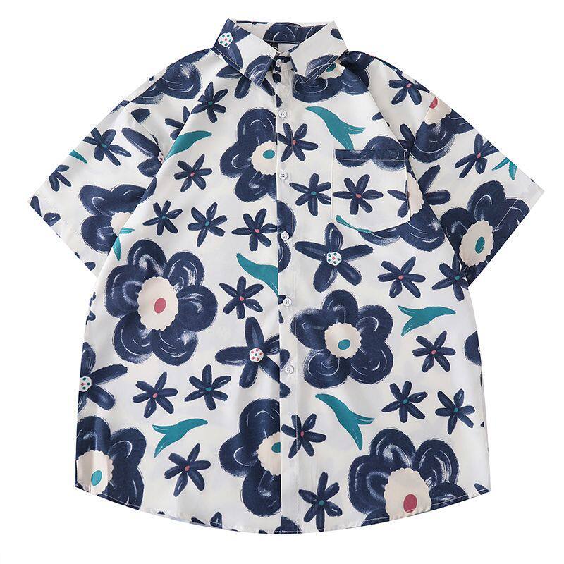 Hong Kong Style Kids Short Sleeve Printed Shirt - Image 5