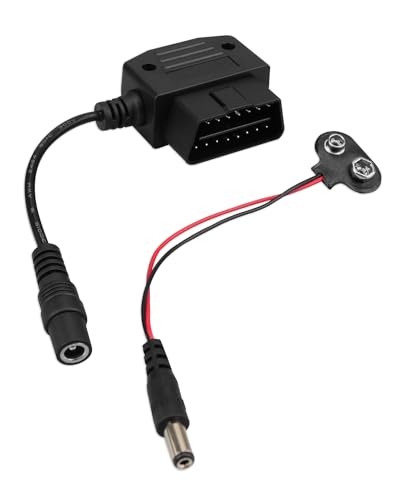 YUANTUO 9V Battery Powered Memory Saver for Car Battery Fit for All OBD ll 16Pin Interface - Image 1
